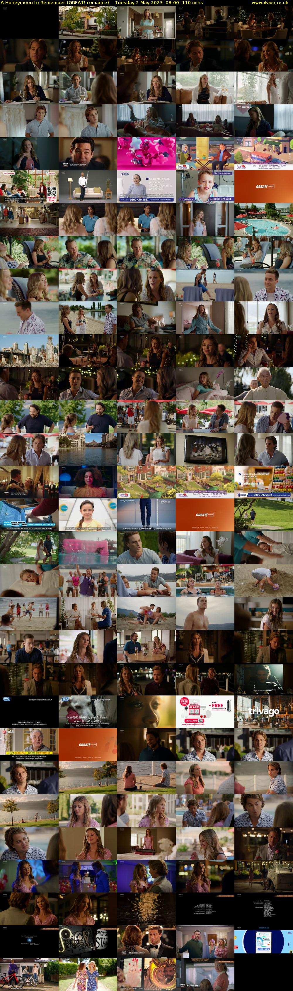 A Honeymoon to Remember (GREAT! romance) Tuesday 2 May 2023 08:00 - 09:50