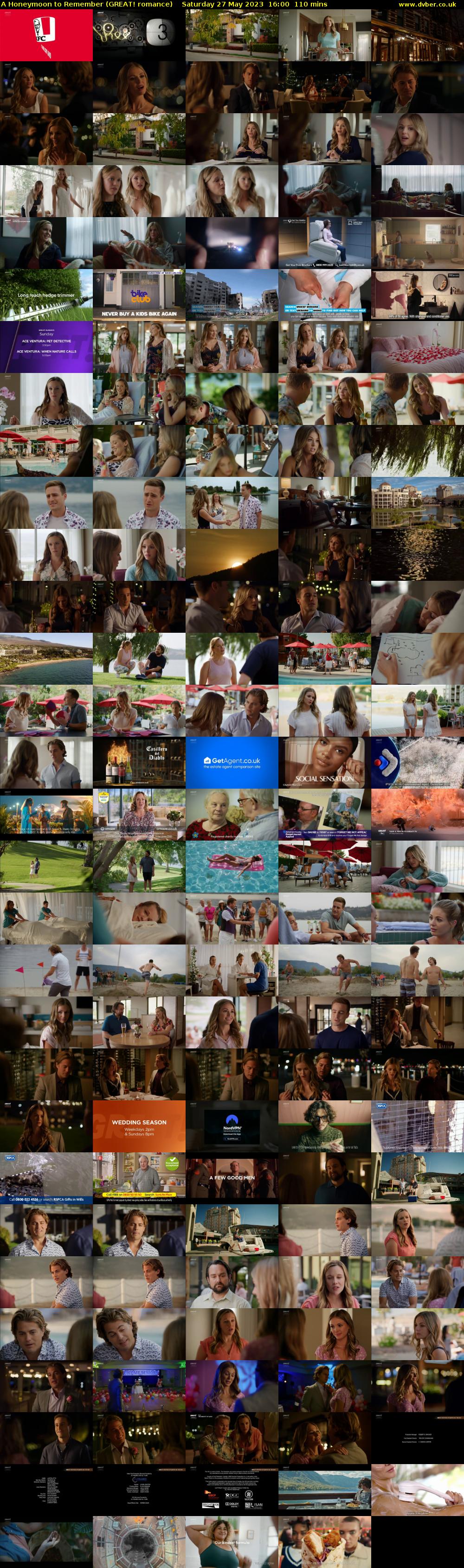 A Honeymoon to Remember (GREAT! romance) Saturday 27 May 2023 16:00 - 17:50