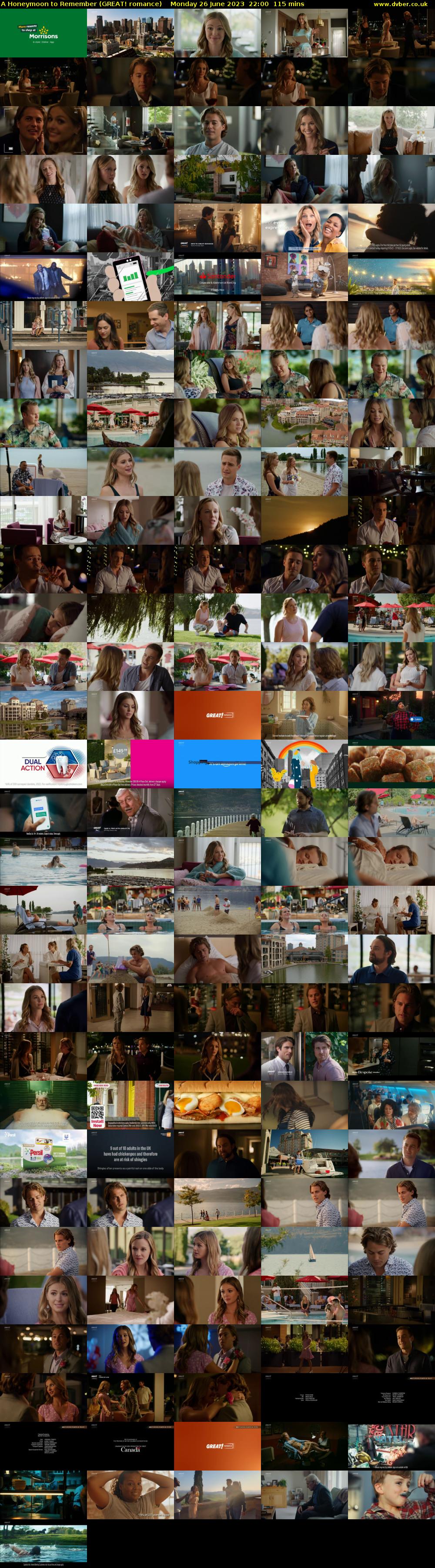 A Honeymoon to Remember (GREAT! romance) Monday 26 June 2023 22:00 - 23:55