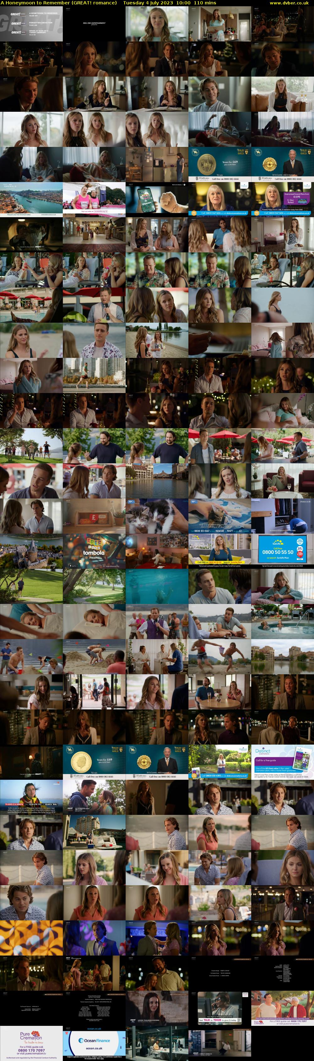 A Honeymoon to Remember (GREAT! romance) Tuesday 4 July 2023 10:00 - 11:50