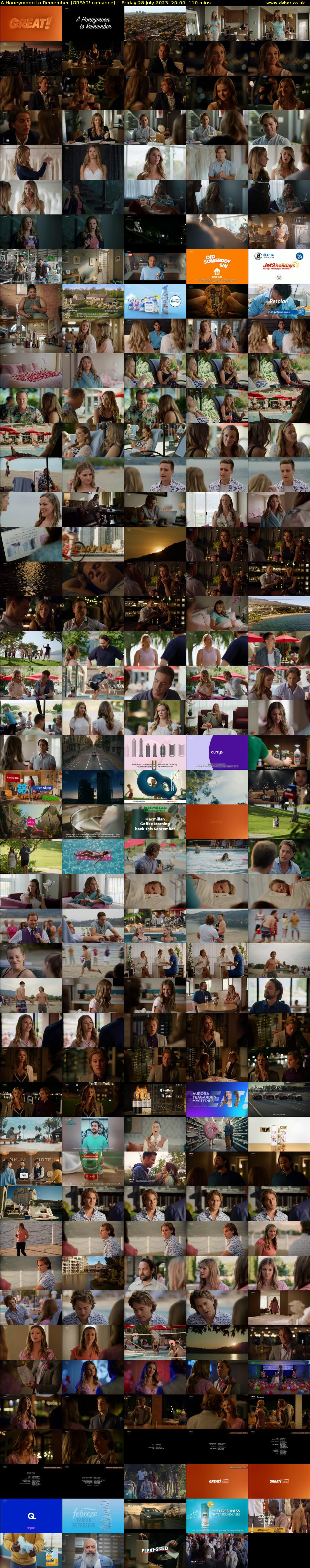 A Honeymoon to Remember (GREAT! romance) Friday 28 July 2023 20:00 - 21:50