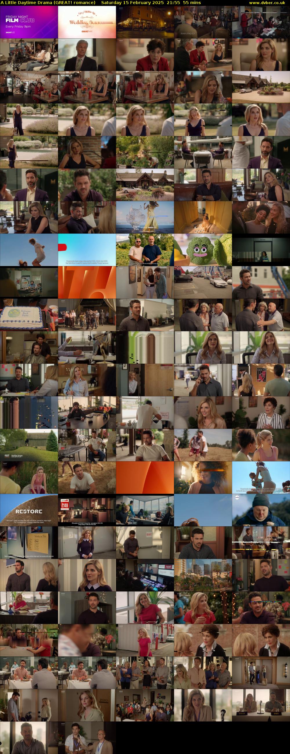 A Little Daytime Drama (GREAT! romance) Saturday 15 February 2025 21:55 - 22:50