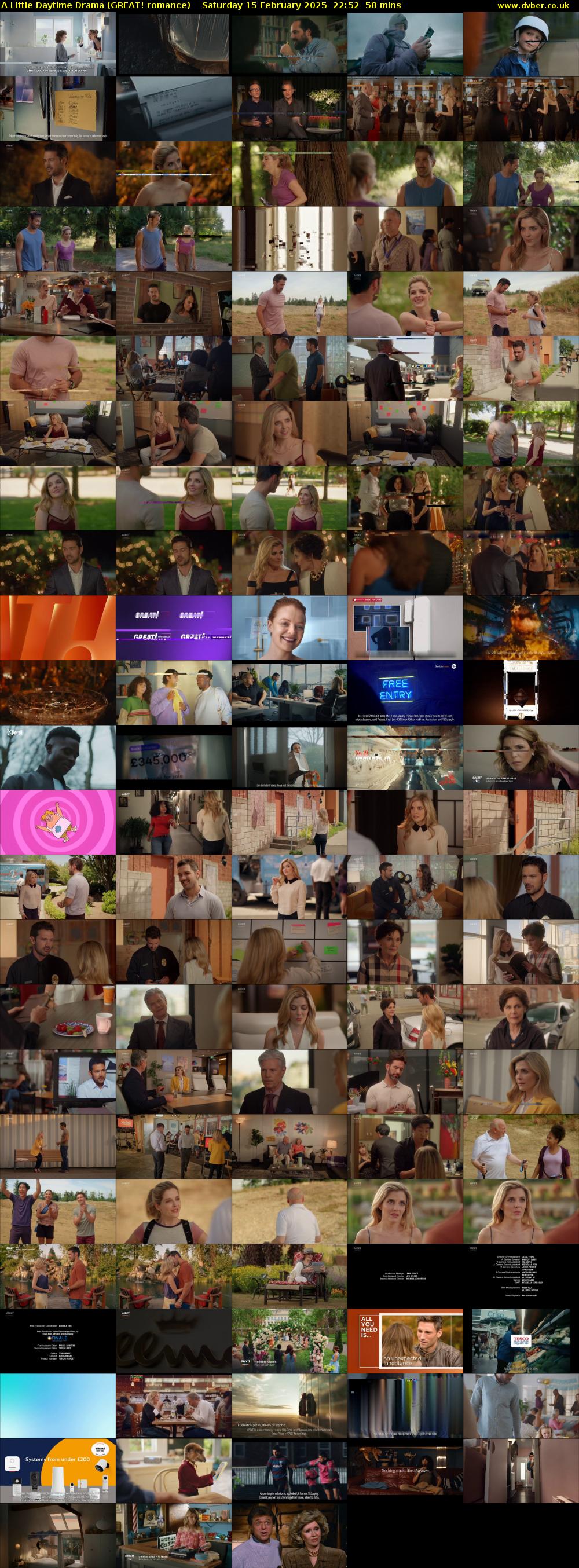A Little Daytime Drama (GREAT! romance) Saturday 15 February 2025 22:52 - 23:50