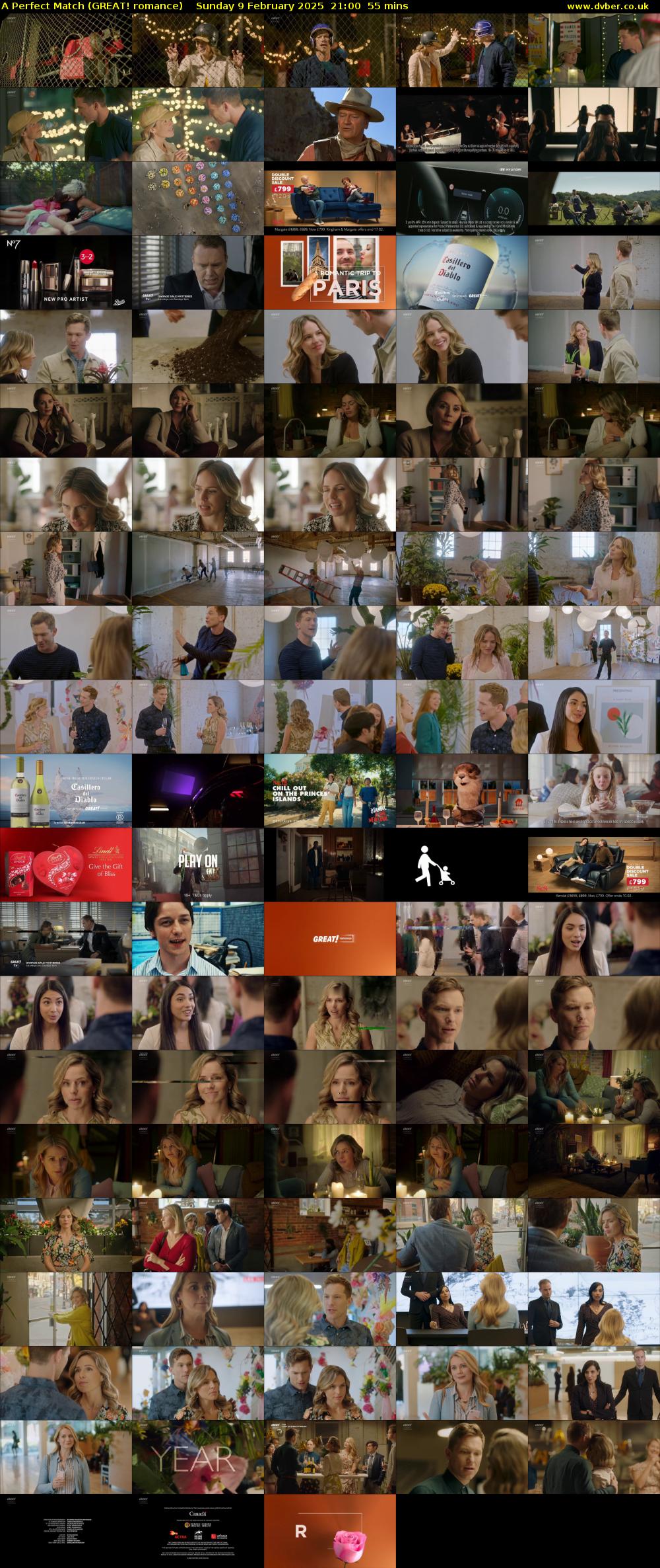 A Perfect Match (GREAT! romance) Sunday 9 February 2025 21:00 - 21:55