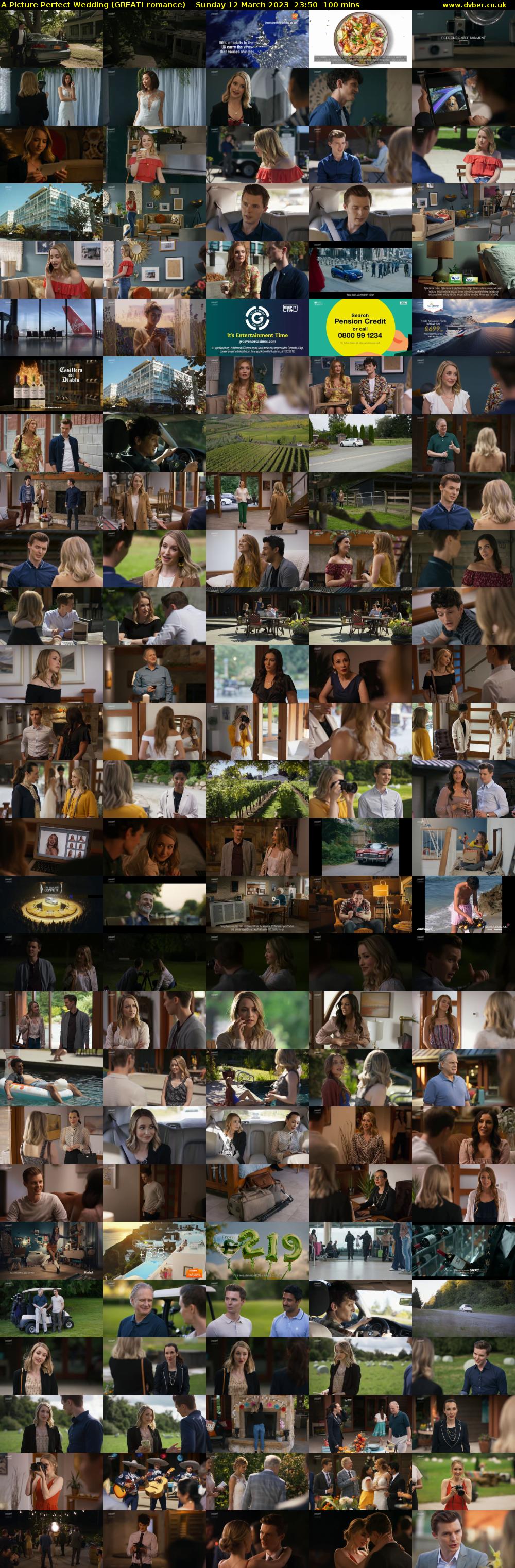 A Picture Perfect Wedding (GREAT! romance) Sunday 12 March 2023 23:50 - 01:30