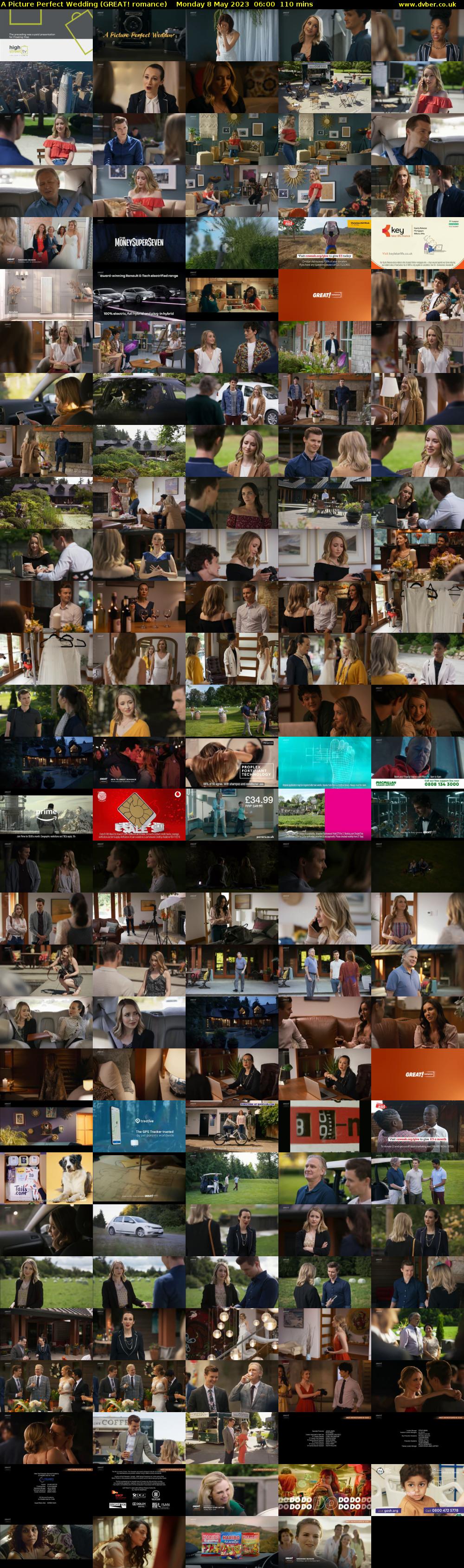 A Picture Perfect Wedding (GREAT! romance) Monday 8 May 2023 06:00 - 07:50