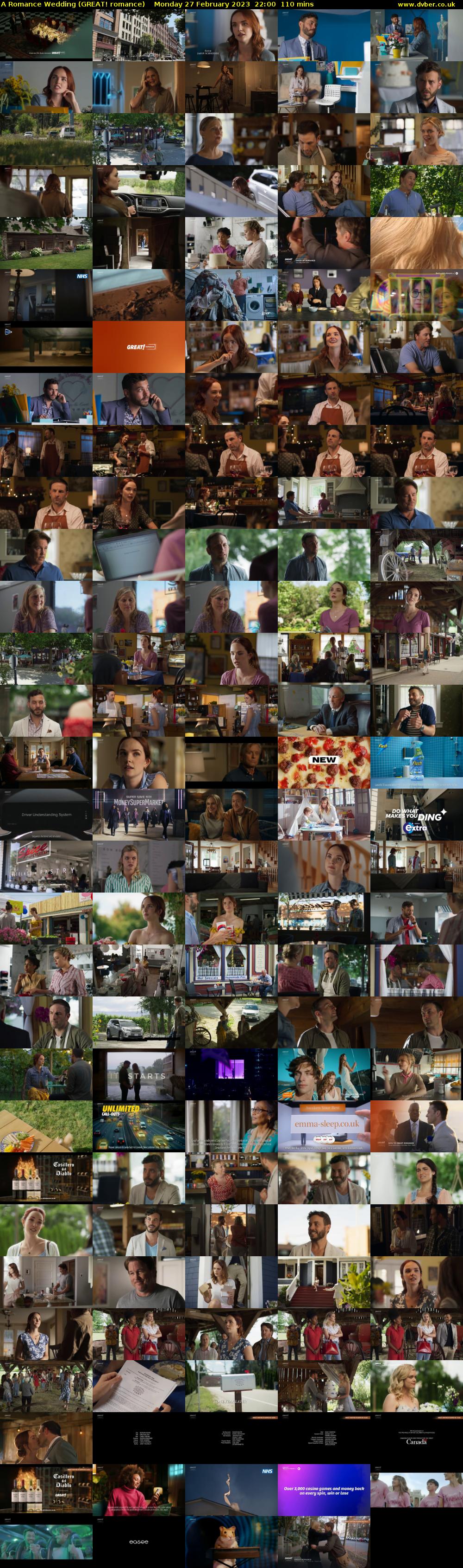 A Romance Wedding (GREAT! romance) Monday 27 February 2023 22:00 - 23:50