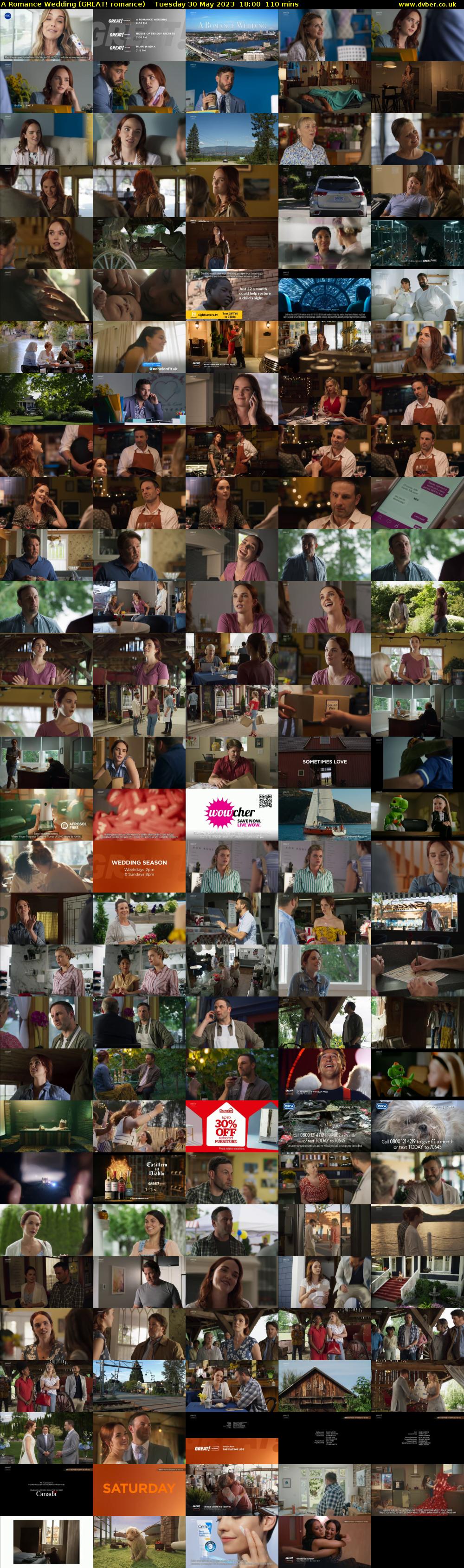 A Romance Wedding (GREAT! romance) Tuesday 30 May 2023 18:00 - 19:50