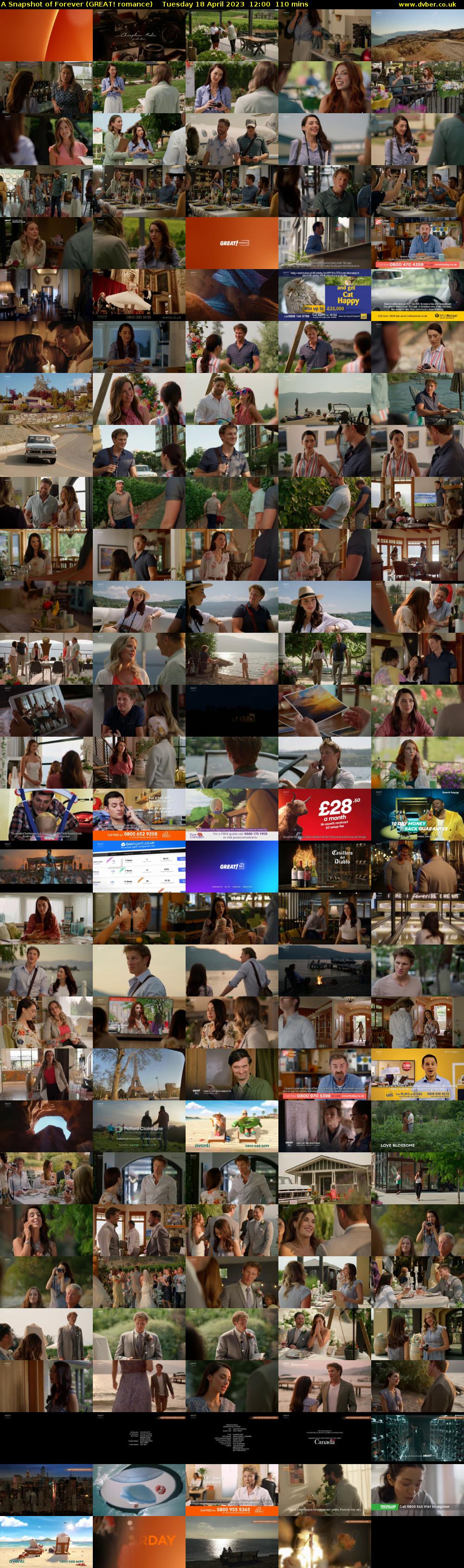 A Snapshot of Forever (GREAT! romance) Tuesday 18 April 2023 12:00 - 13:50