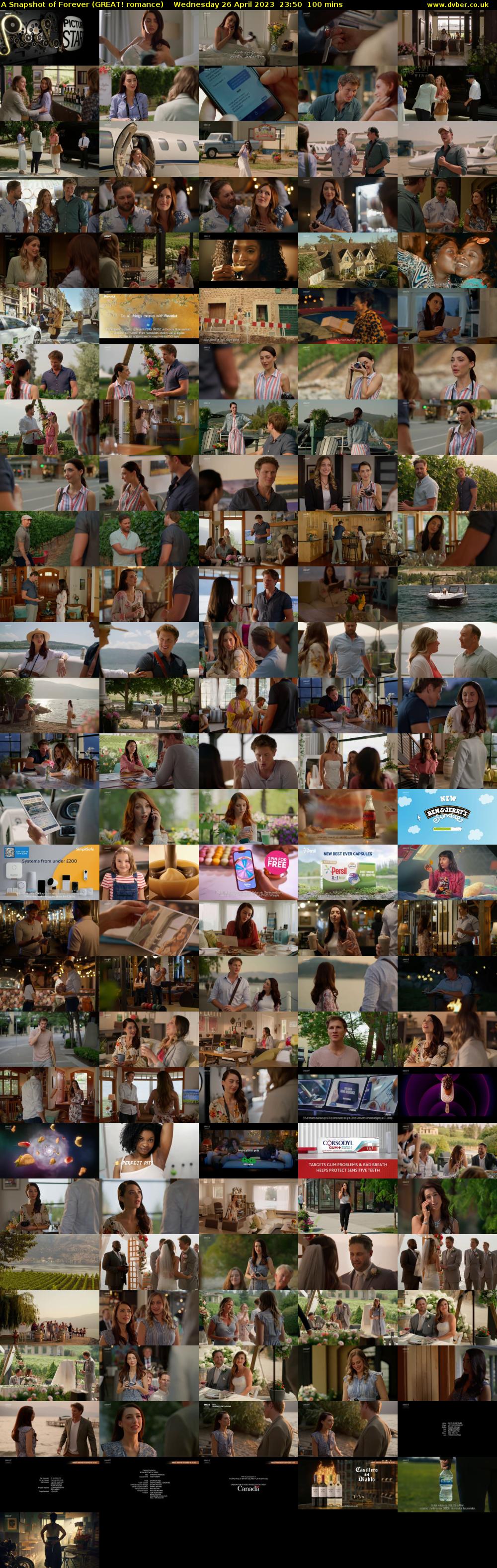 A Snapshot of Forever (GREAT! romance) Wednesday 26 April 2023 23:50 - 01:30
