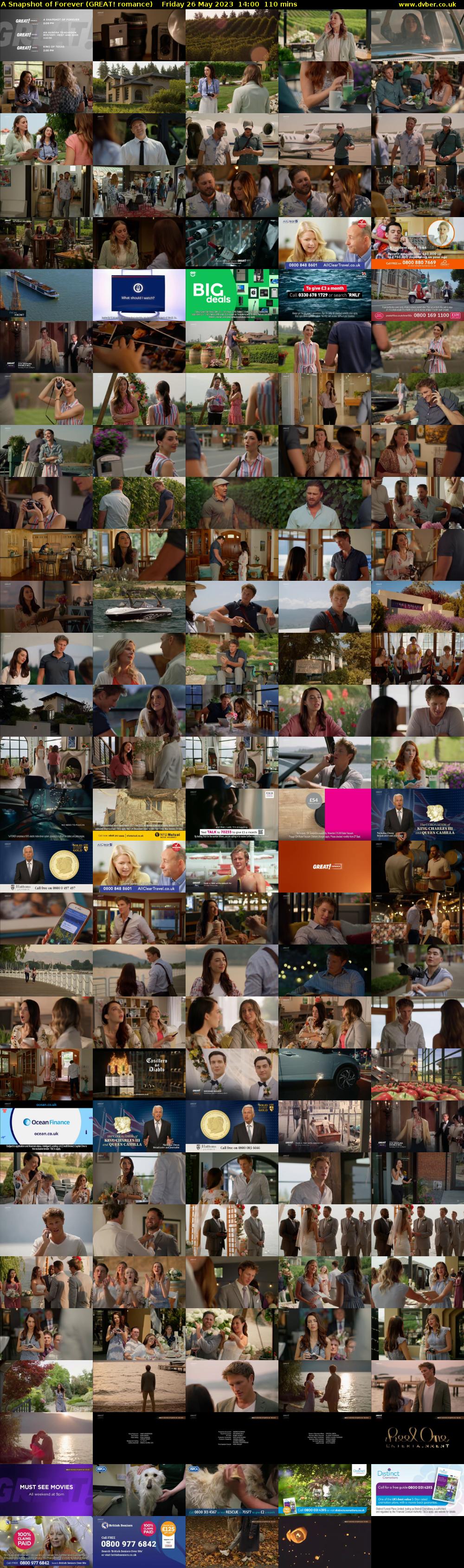 A Snapshot of Forever (GREAT! romance) Friday 26 May 2023 14:00 - 15:50