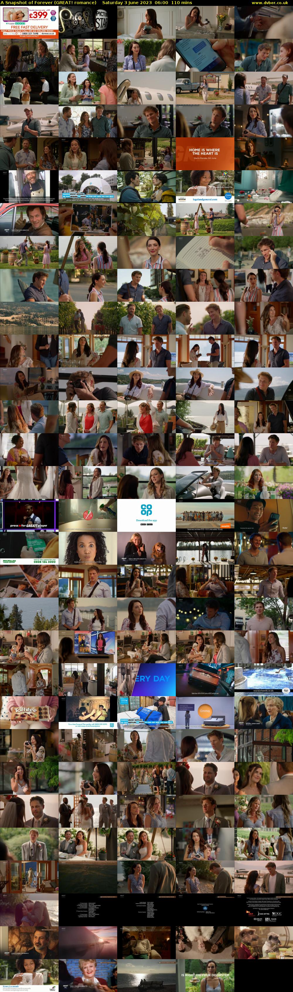 A Snapshot of Forever (GREAT! romance) Saturday 3 June 2023 06:00 - 07:50