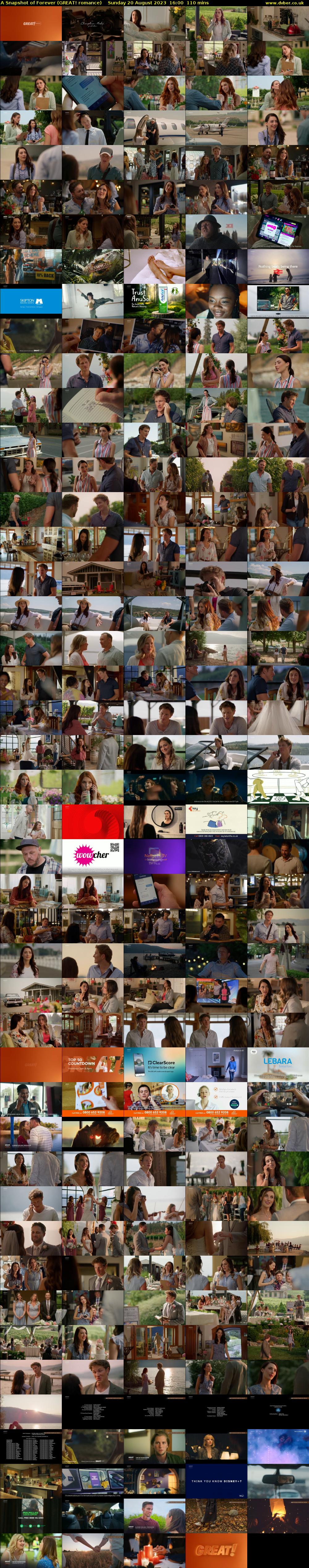 A Snapshot of Forever (GREAT! romance) Sunday 20 August 2023 16:00 - 17:50