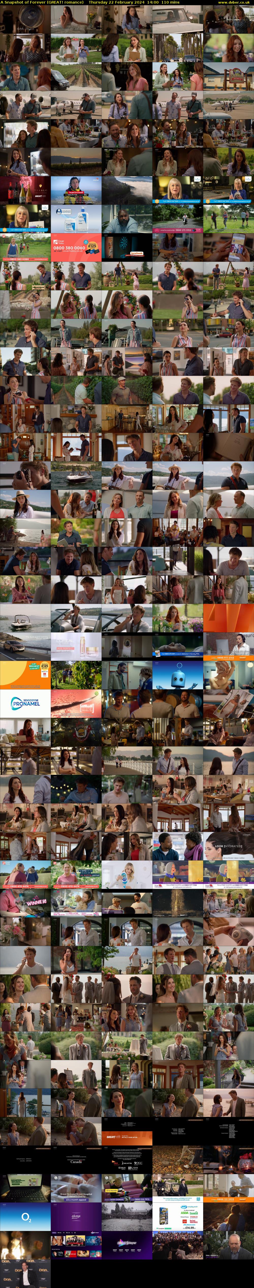 A Snapshot of Forever (GREAT! romance) Thursday 22 February 2024 14:00 - 15:50