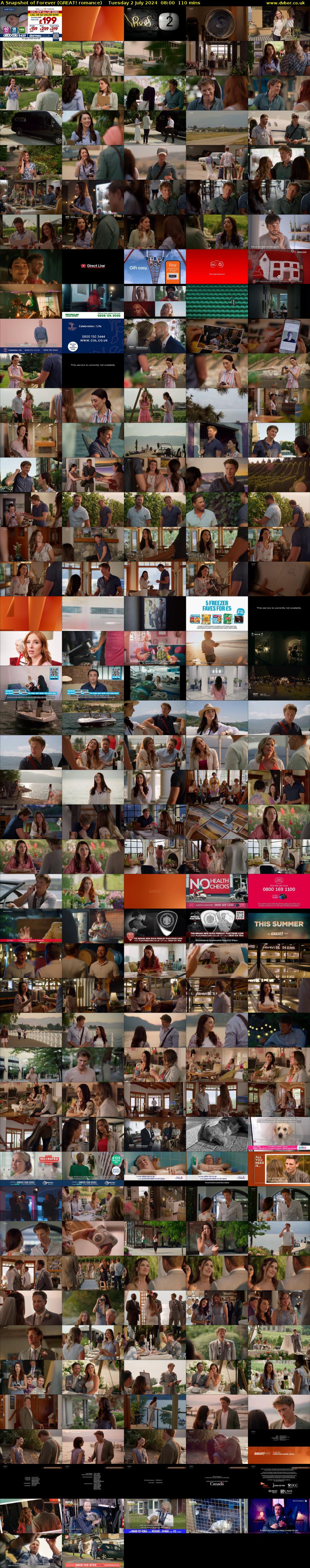 A Snapshot of Forever (GREAT! romance) Tuesday 2 July 2024 08:00 - 09:50