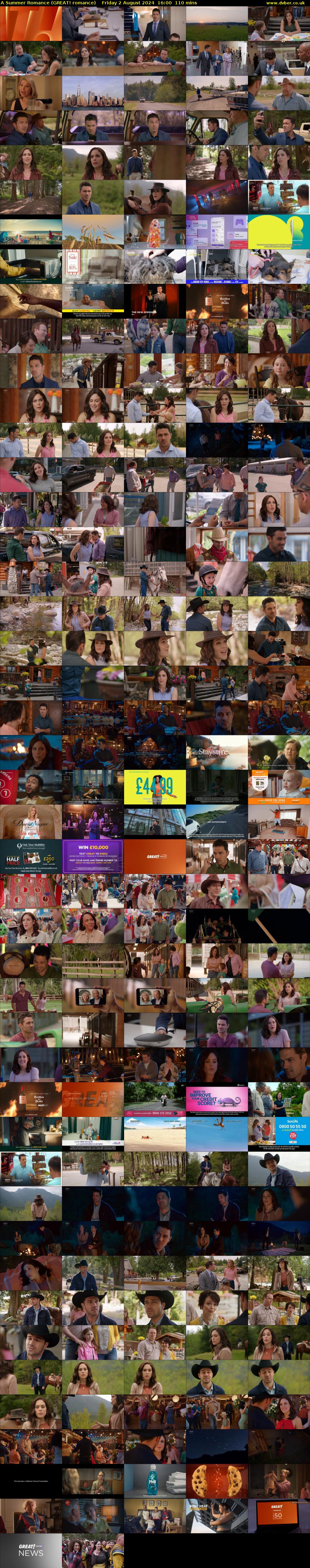 A Summer Romance (GREAT! romance) Friday 2 August 2024 16:00 - 17:50