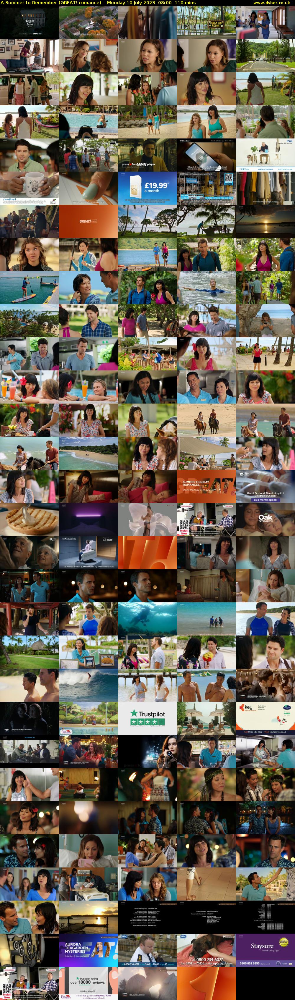 A Summer to Remember (GREAT! romance) Monday 10 July 2023 08:00 - 09:50