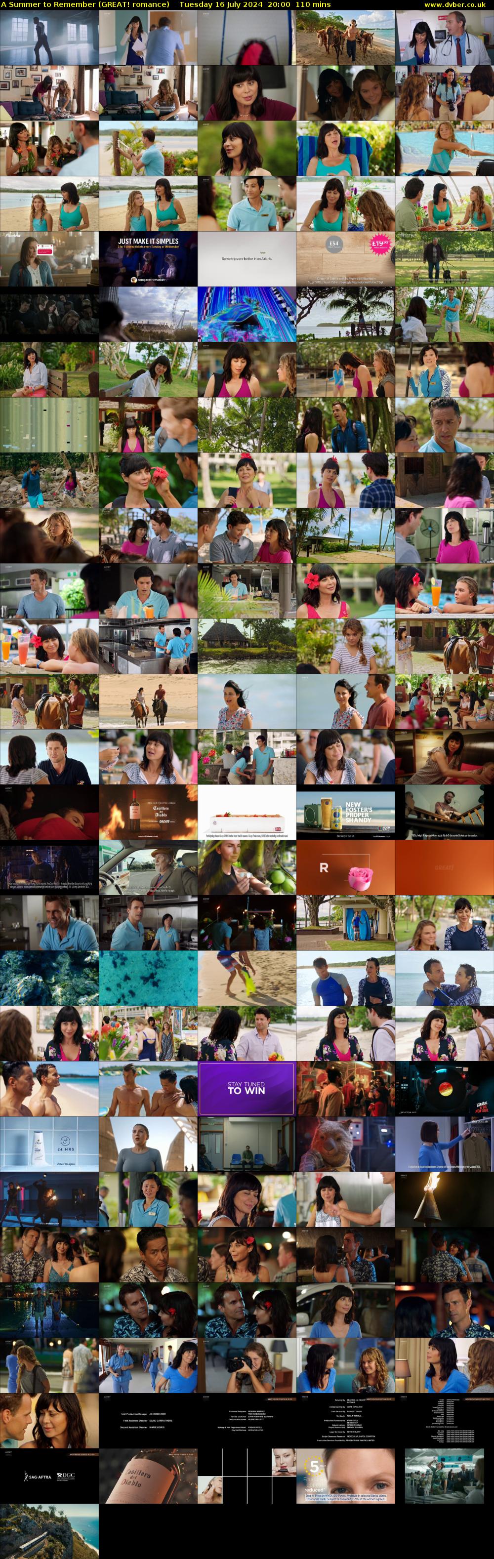 A Summer to Remember (GREAT! romance) Tuesday 16 July 2024 20:00 - 21:50