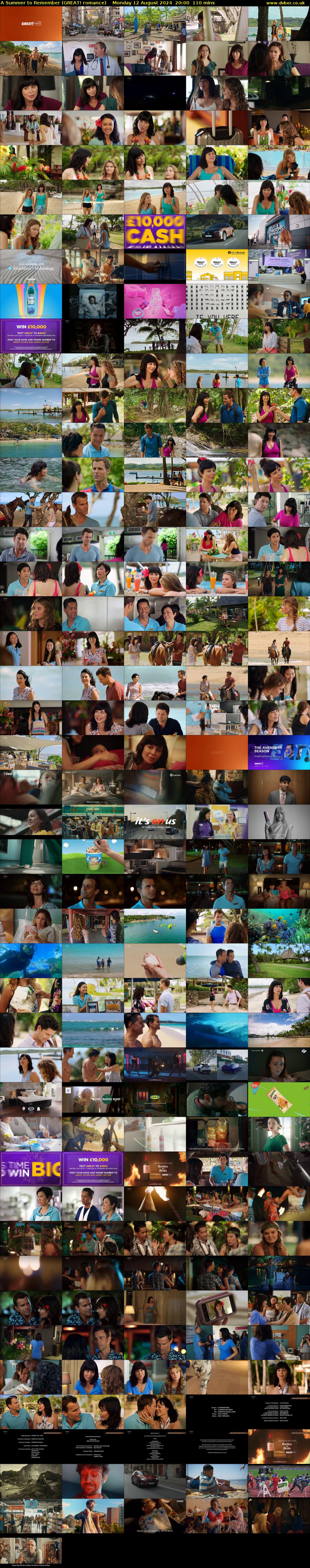 A Summer to Remember (GREAT! romance) Monday 12 August 2024 20:00 - 21:50
