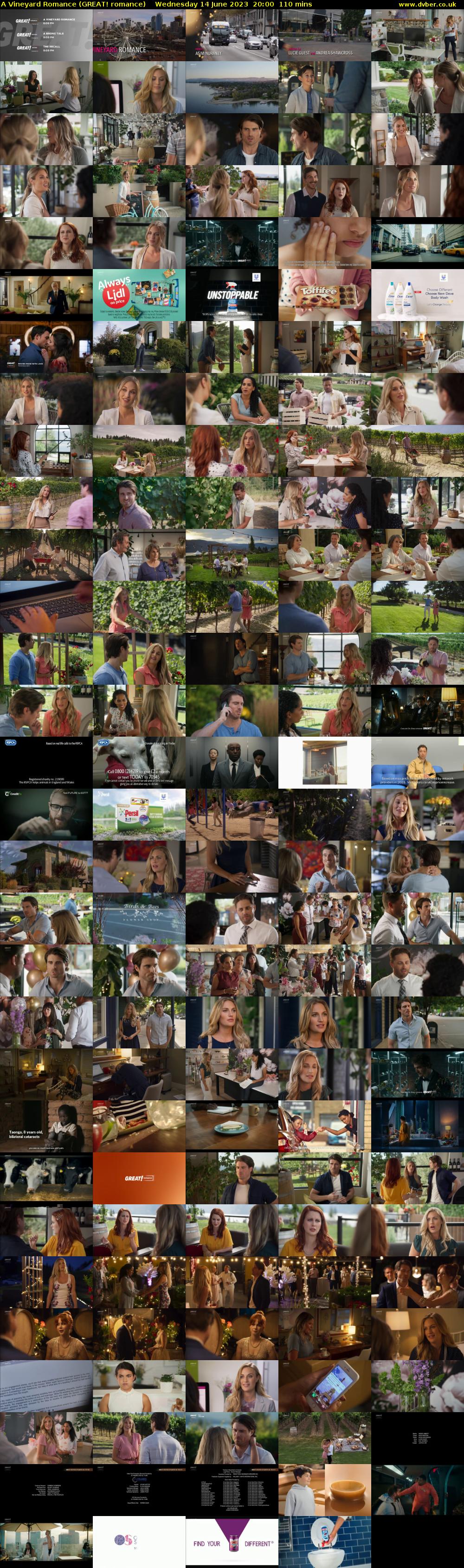 A Vineyard Romance (GREAT! romance) Wednesday 14 June 2023 20:00 - 21:50