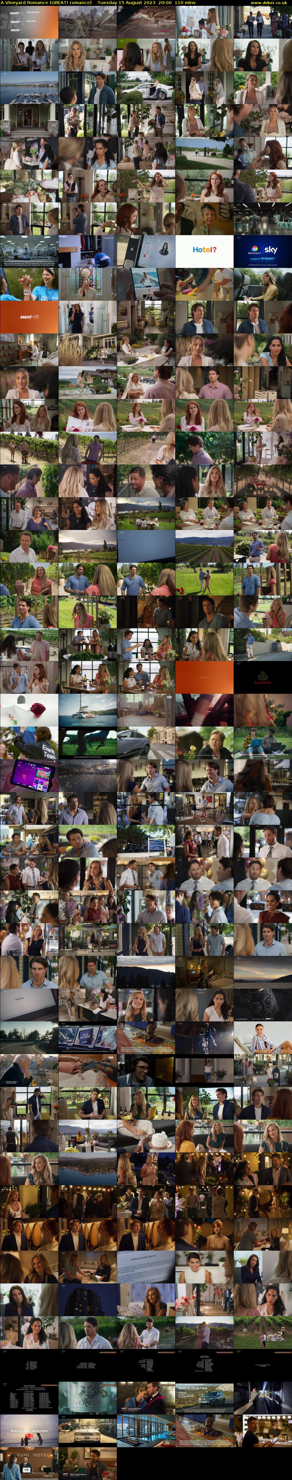 A Vineyard Romance (GREAT! romance) Tuesday 15 August 2023 20:00 - 21:50