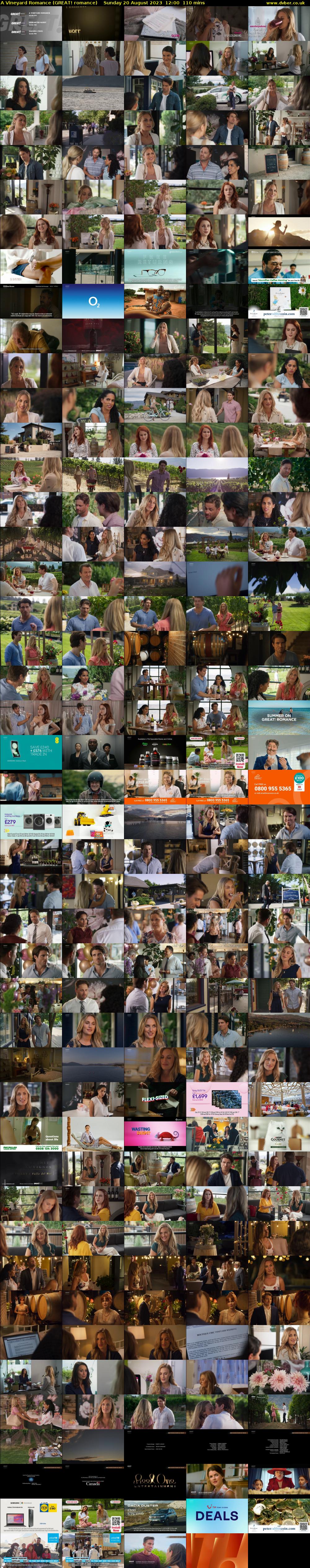 A Vineyard Romance (GREAT! romance) Sunday 20 August 2023 12:00 - 13:50