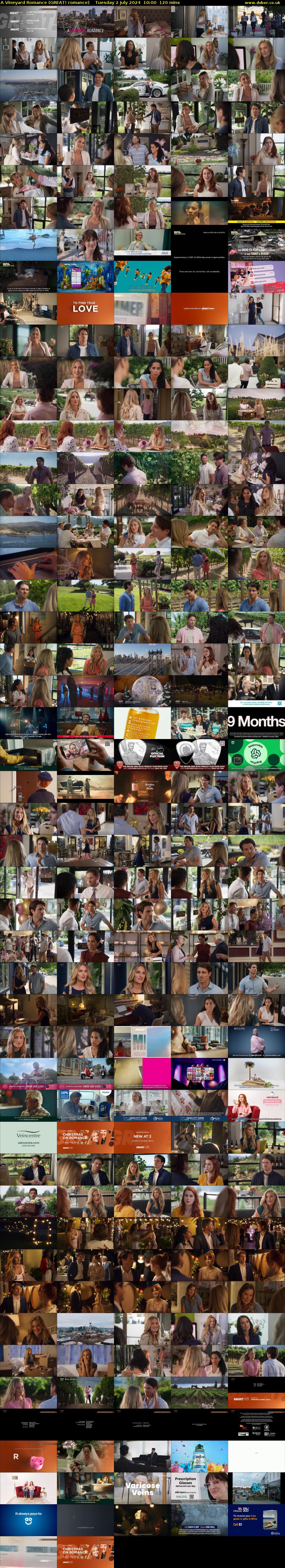 A Vineyard Romance (GREAT! romance) Tuesday 2 July 2024 10:00 - 12:00