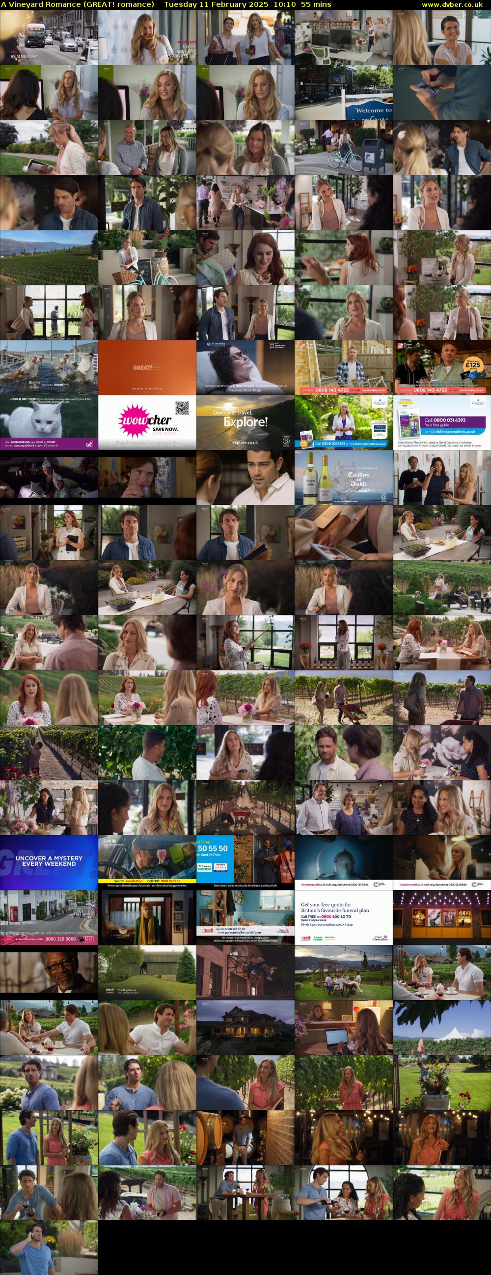 A Vineyard Romance (GREAT! romance) Tuesday 11 February 2025 10:10 - 11:05