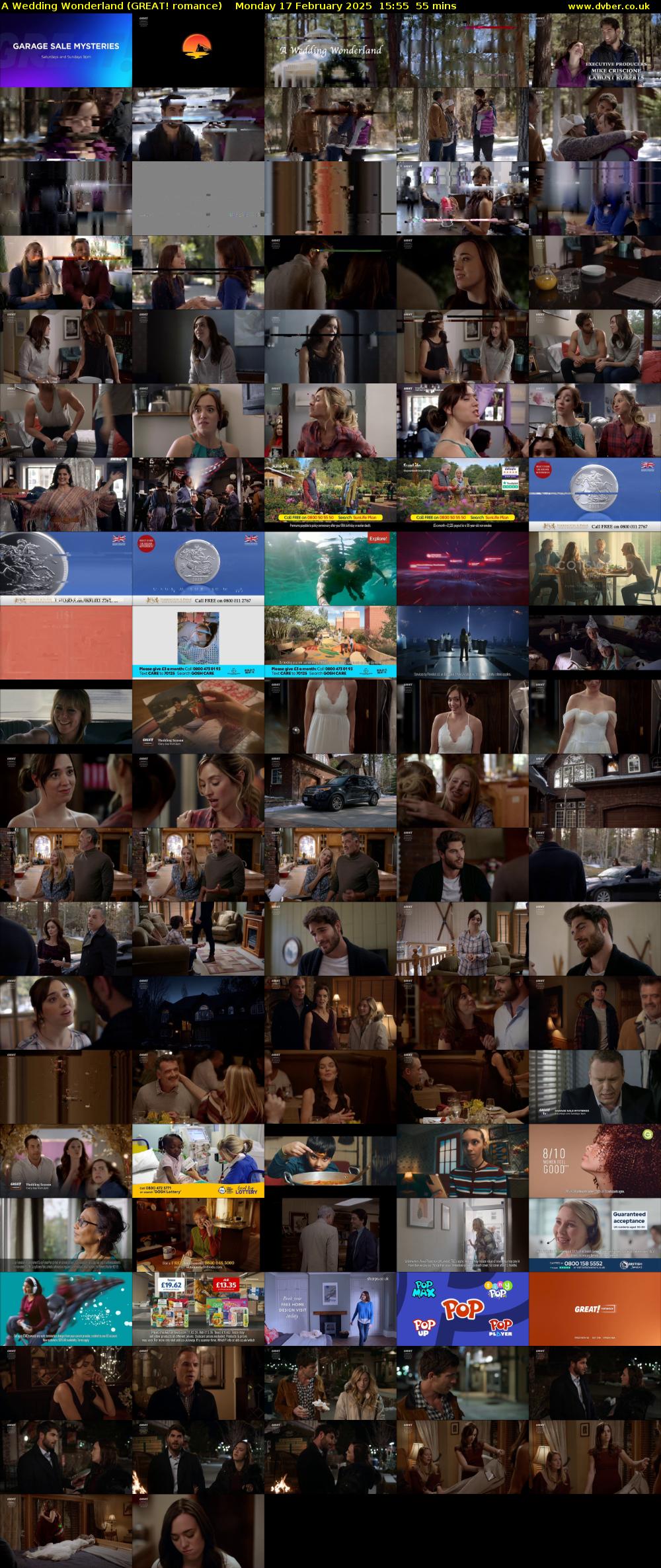 A Wedding Wonderland (GREAT! romance) Monday 17 February 2025 15:55 - 16:50