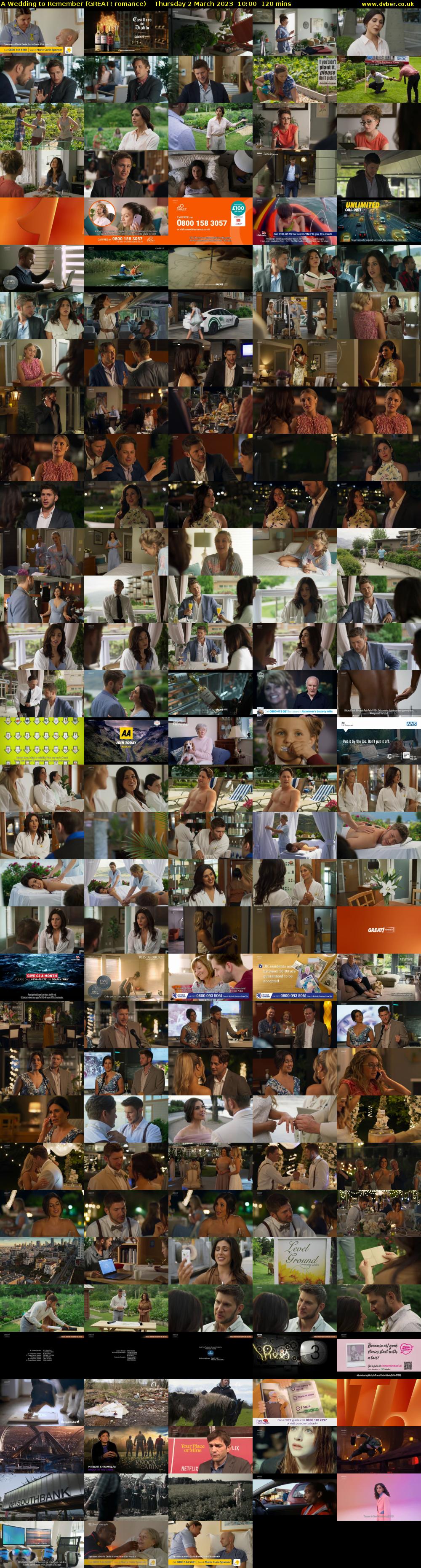A Wedding to Remember (GREAT! romance) Thursday 2 March 2023 10:00 - 12:00