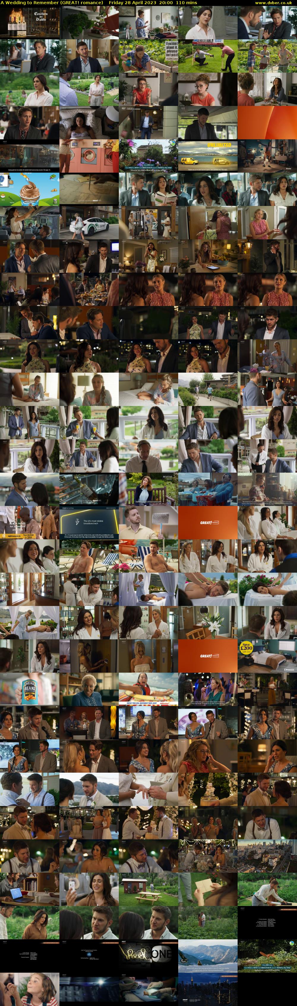 A Wedding to Remember (GREAT! romance) Friday 28 April 2023 20:00 - 21:50