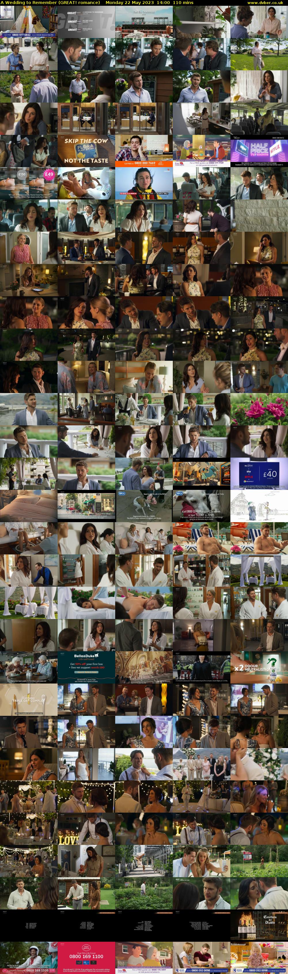 A Wedding to Remember (GREAT! romance) Monday 22 May 2023 14:00 - 15:50