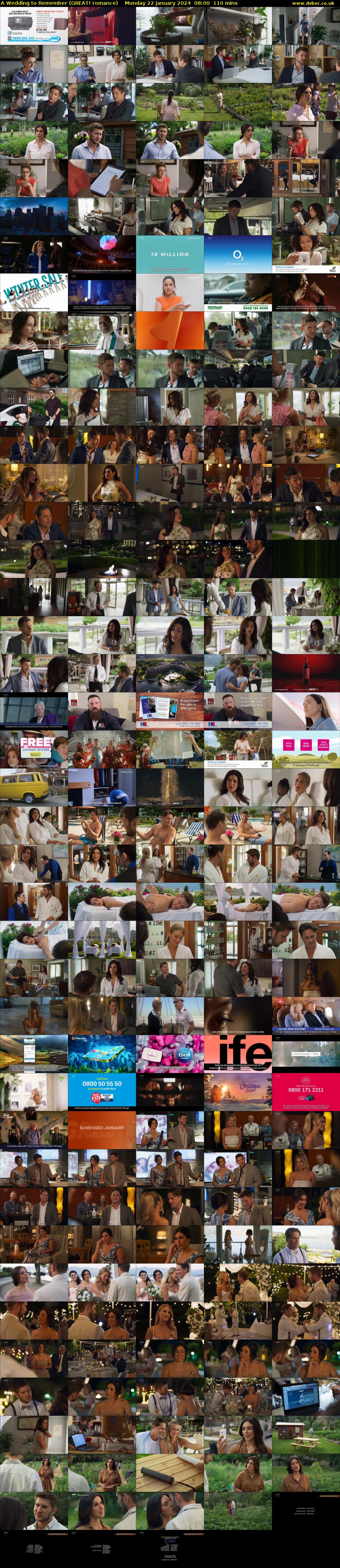 A Wedding to Remember (GREAT! romance) Monday 22 January 2024 08:00 - 09:50