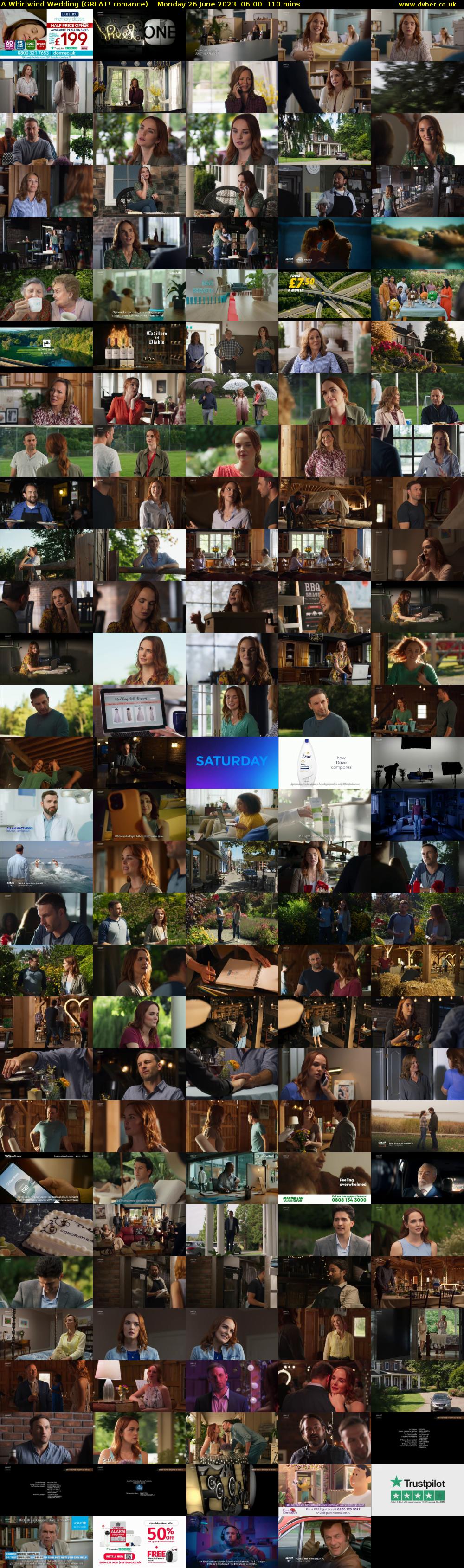 A Whirlwind Wedding (GREAT! romance) Monday 26 June 2023 06:00 - 07:50