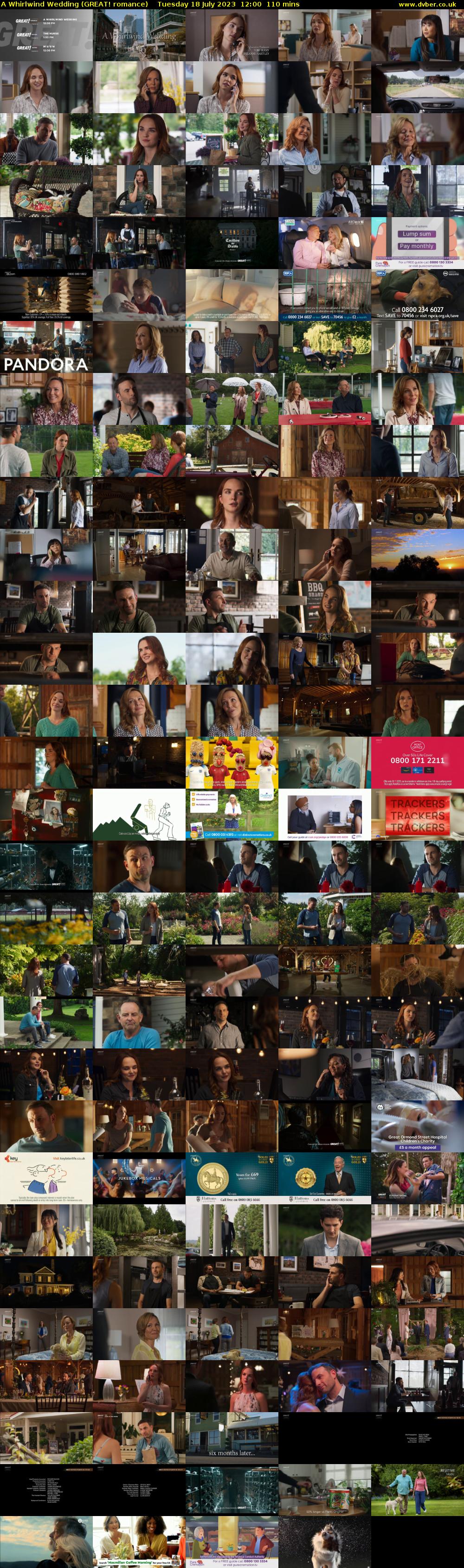 A Whirlwind Wedding (GREAT! romance) Tuesday 18 July 2023 12:00 - 13:50