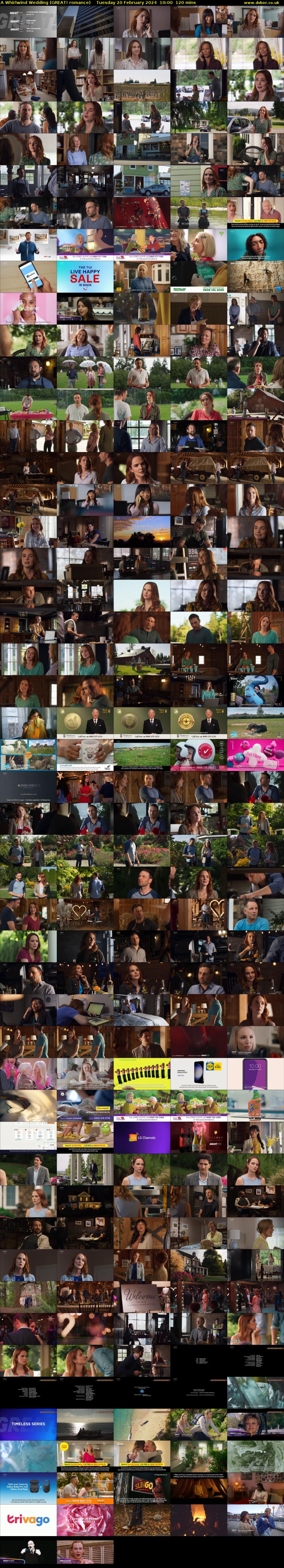 A Whirlwind Wedding (GREAT! romance) Tuesday 20 February 2024 10:00 - 12:00