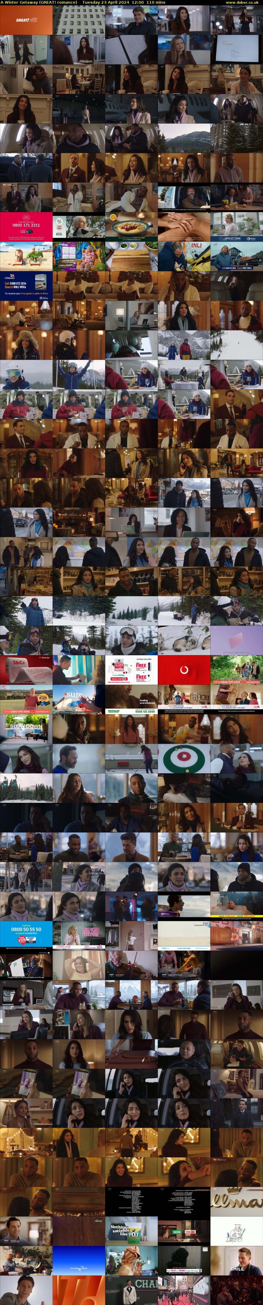 A Winter Getaway (GREAT! romance) Tuesday 23 April 2024 12:00 - 13:50