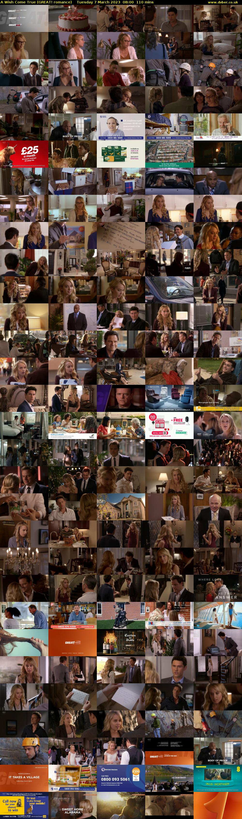 A Wish Come True (GREAT! romance) Tuesday 7 March 2023 08:00 - 09:50