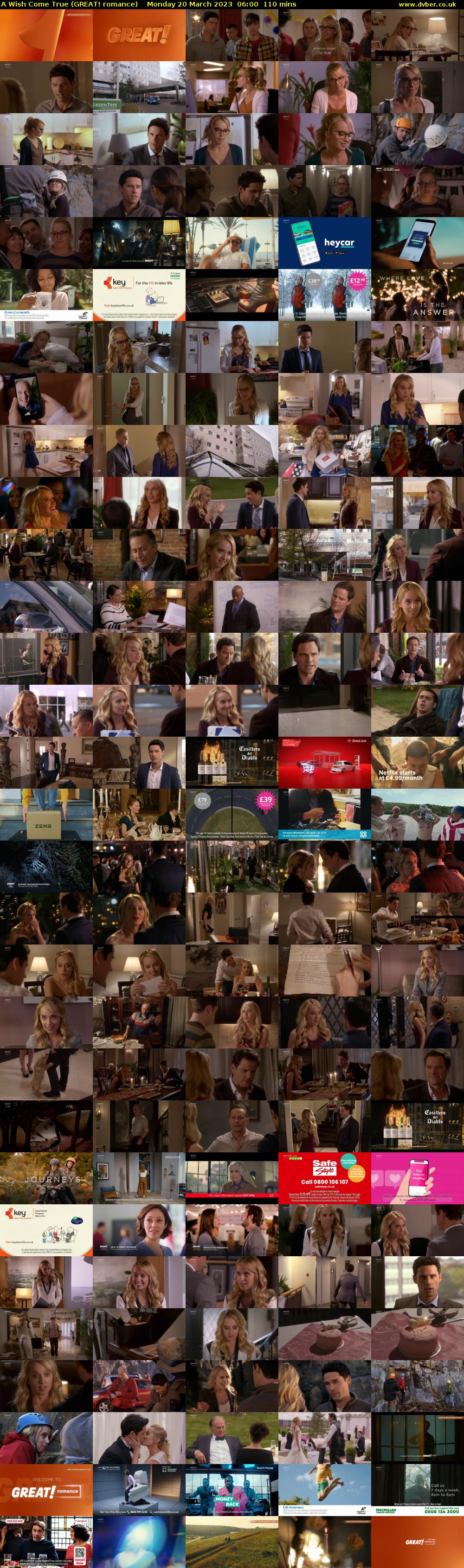 A Wish Come True (GREAT! romance) Monday 20 March 2023 06:00 - 07:50