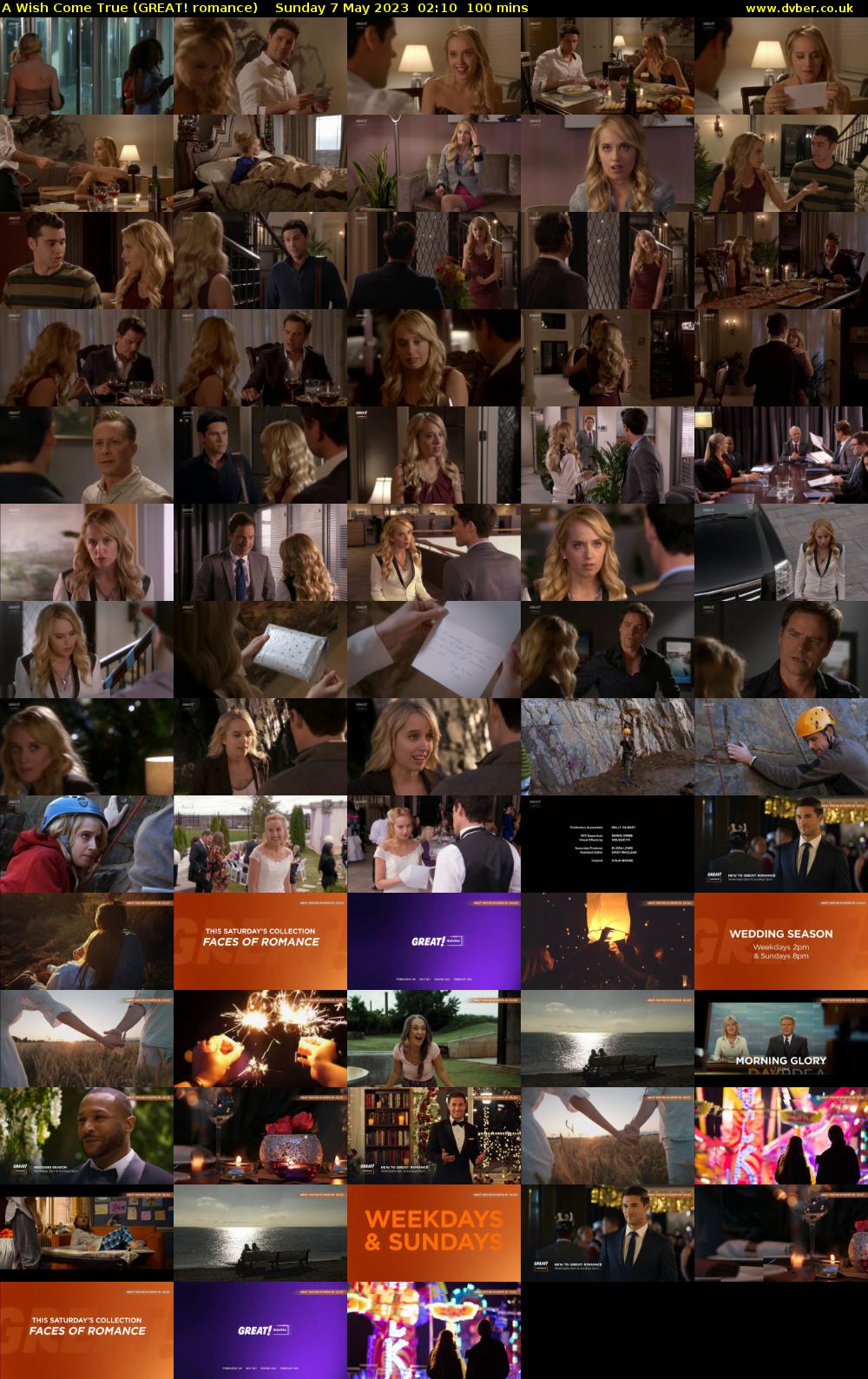 A Wish Come True (GREAT! romance) Sunday 7 May 2023 02:10 - 03:50