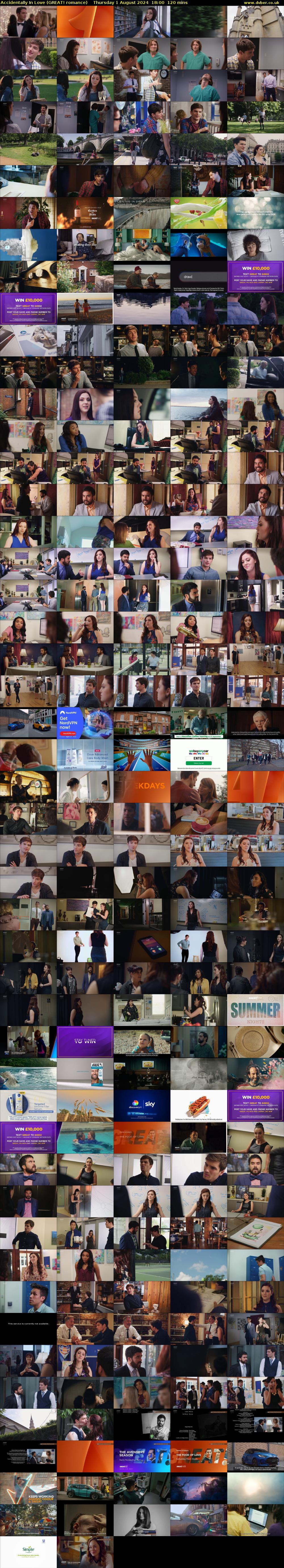 Accidentally In Love (GREAT! romance) Thursday 1 August 2024 18:00 - 20:00