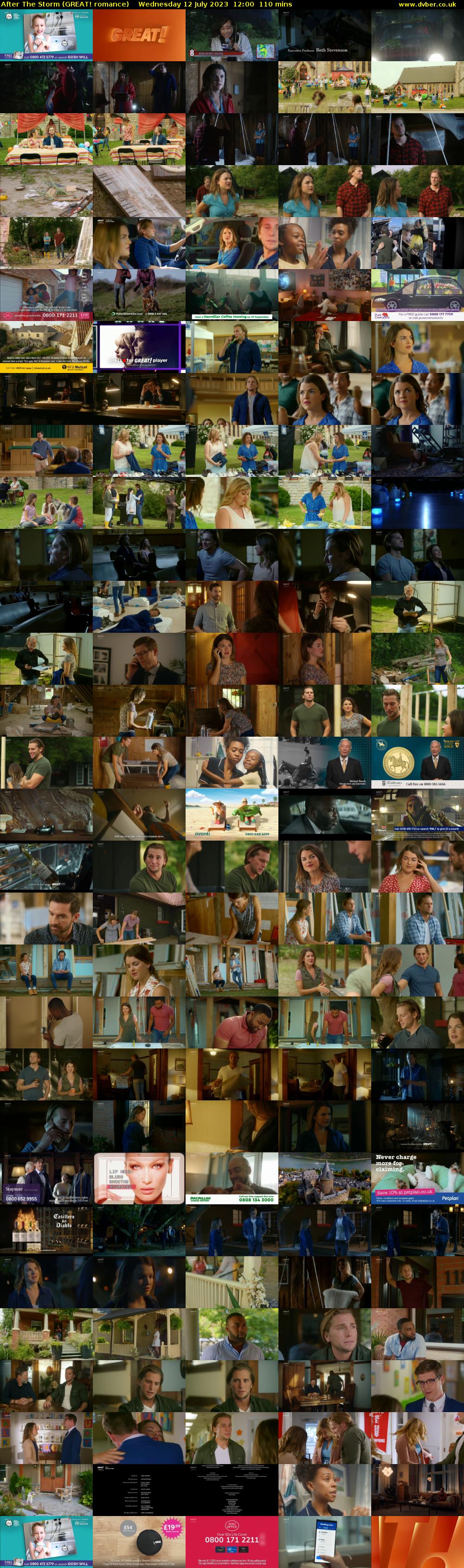 After The Storm (GREAT! romance) Wednesday 12 July 2023 12:00 - 13:50