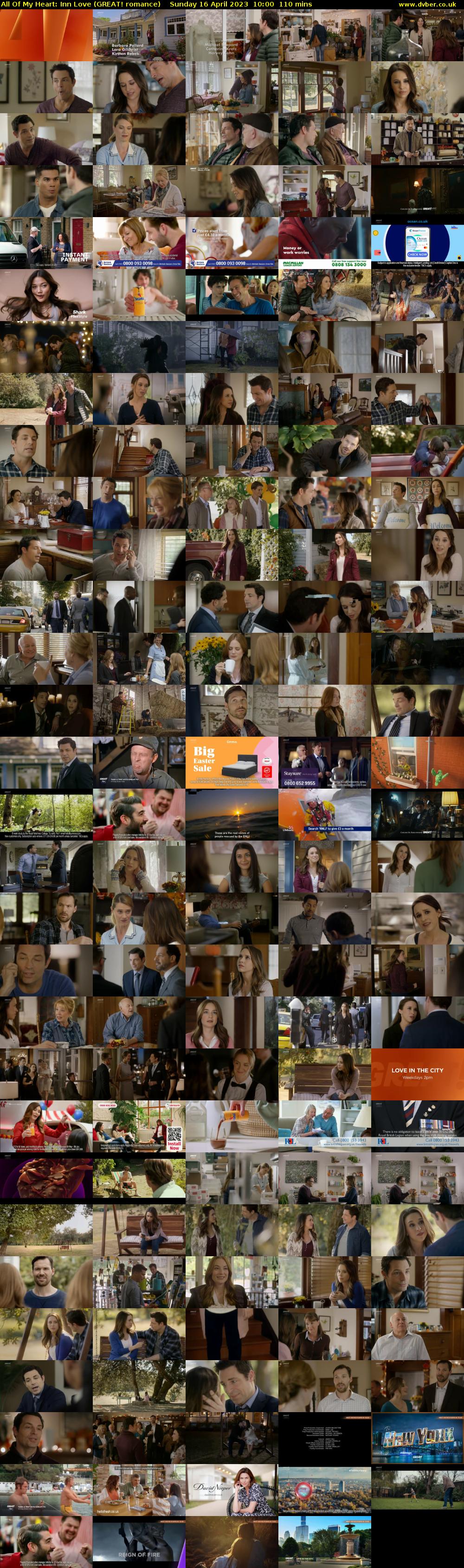 All Of My Heart: Inn Love (GREAT! romance) Sunday 16 April 2023 10:00 - 11:50