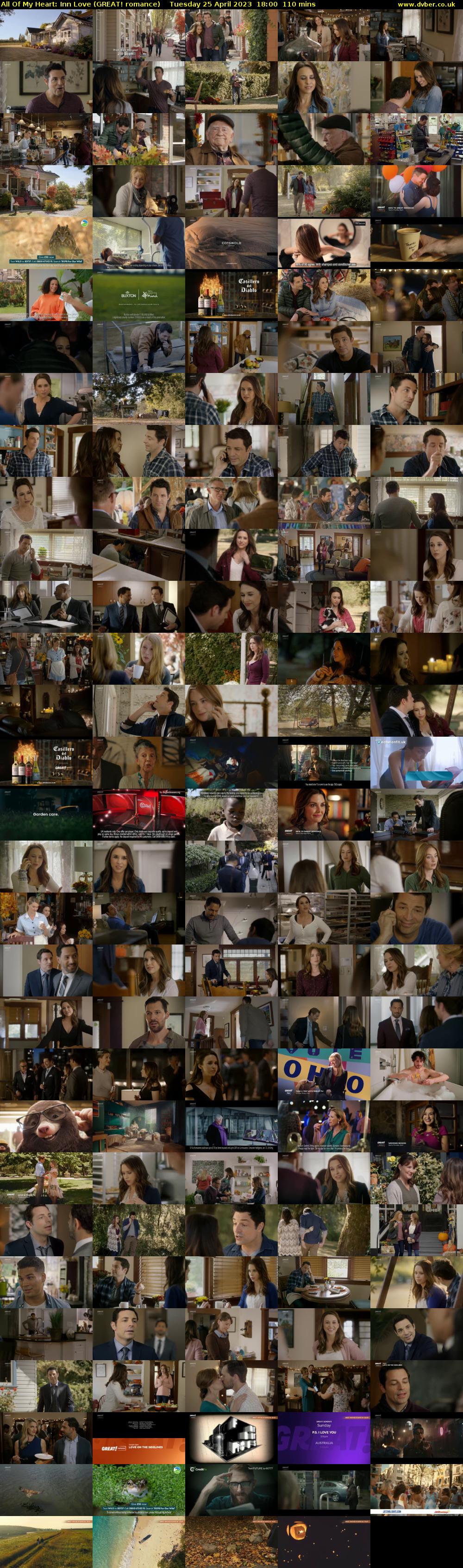 All Of My Heart: Inn Love (GREAT! romance) Tuesday 25 April 2023 18:00 - 19:50