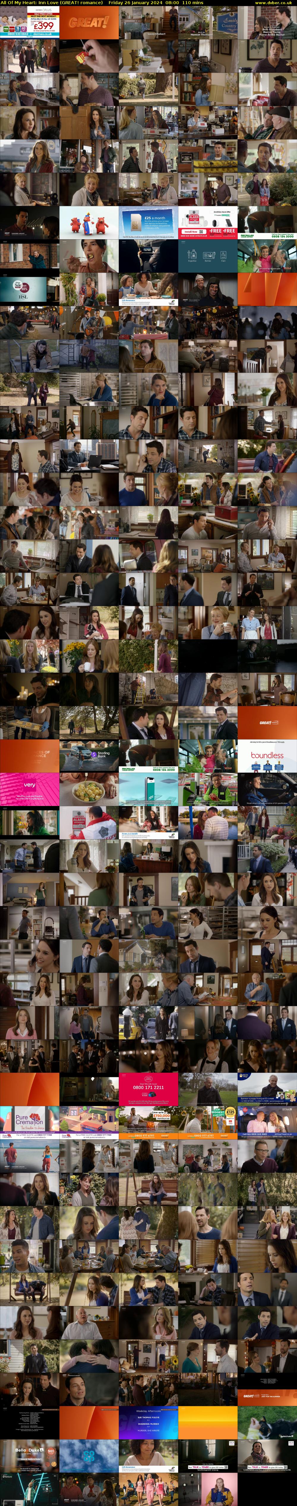 All Of My Heart: Inn Love (GREAT! romance) Friday 26 January 2024 08:00 - 09:50