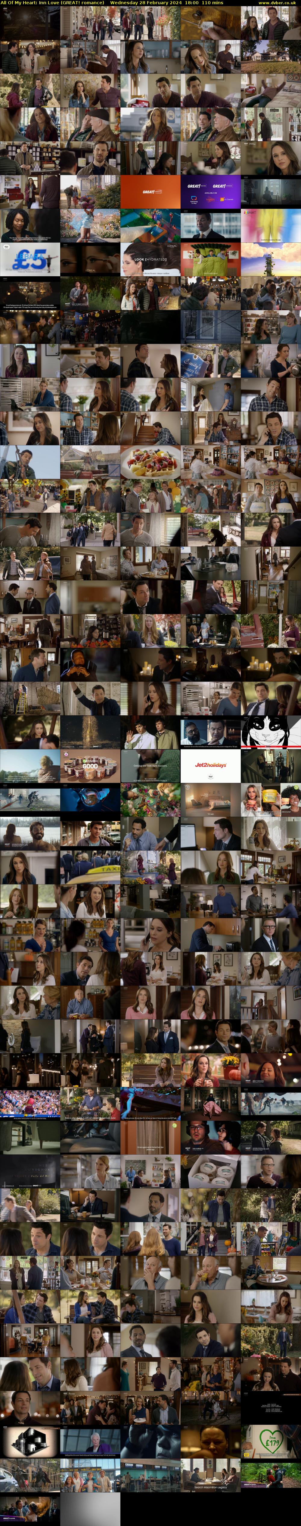 All Of My Heart: Inn Love (GREAT! romance) Wednesday 28 February 2024 18:00 - 19:50
