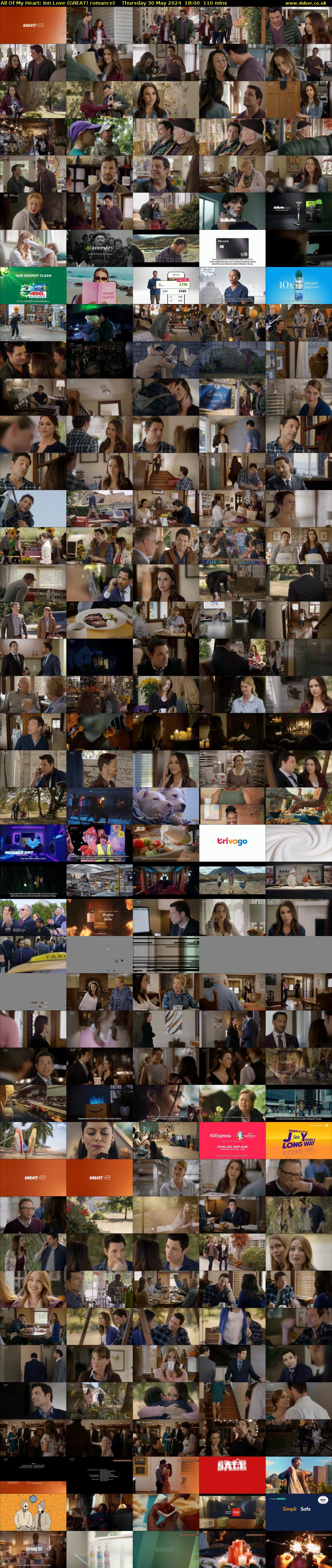 All Of My Heart: Inn Love (GREAT! romance) Thursday 30 May 2024 18:00 - 19:50