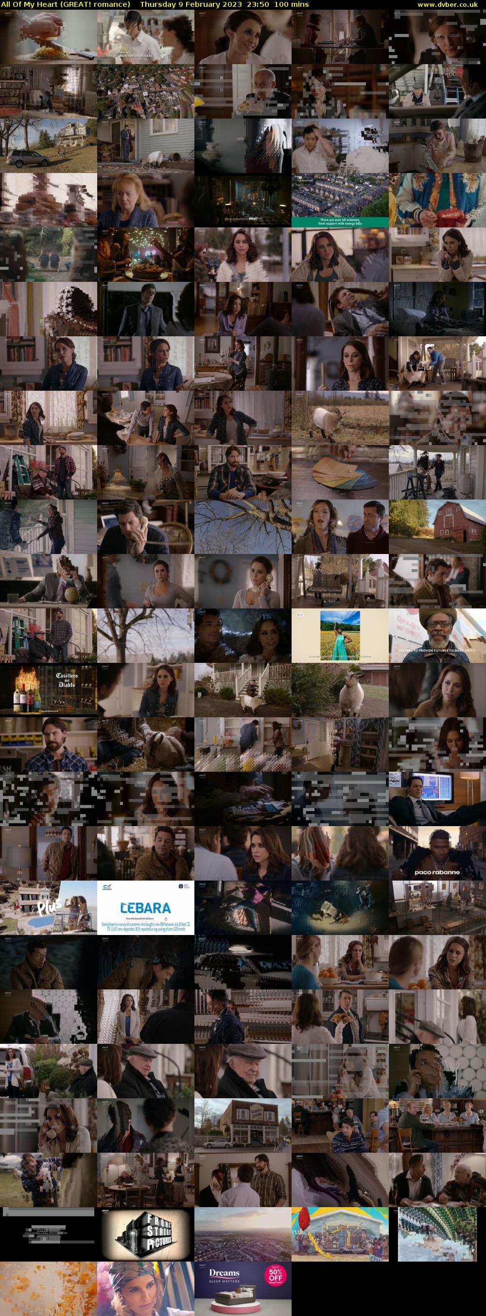 All Of My Heart (GREAT! romance) Thursday 9 February 2023 23:50 - 01:30