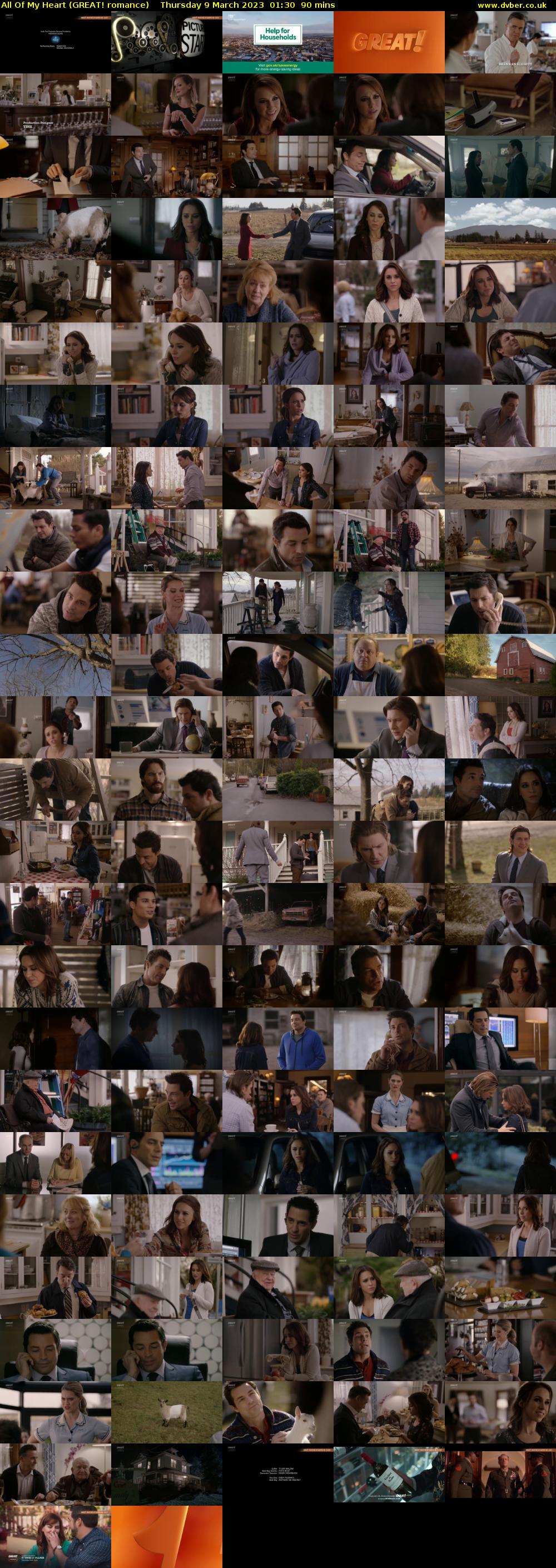 All Of My Heart (GREAT! romance) Thursday 9 March 2023 01:30 - 03:00
