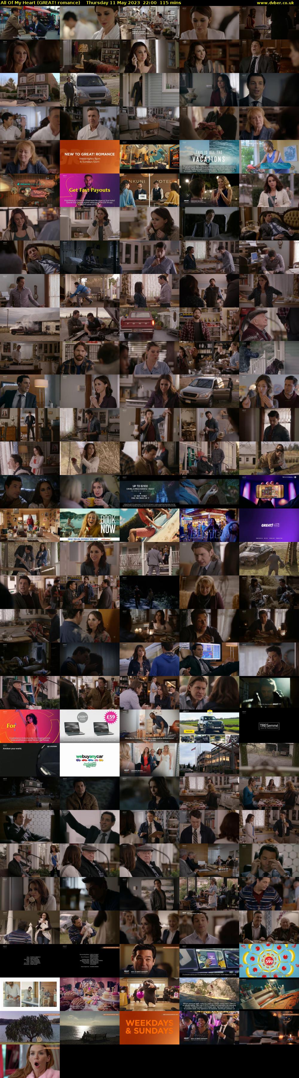 All Of My Heart (GREAT! romance) Thursday 11 May 2023 22:00 - 23:55